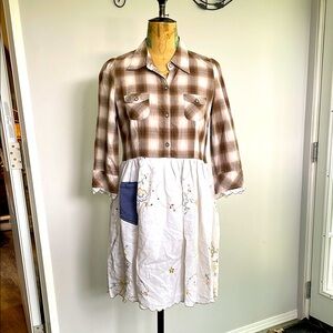 Upcycled Tablecloth Dress